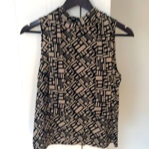 Jones New York Silk Sleeveless Blouse